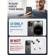 iPhone 15 Pro Max Shield Mag Case - Black