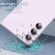 Tempered Glass Camera Lens Protector for Galaxy S23/S23 Plus-Glitter Purple
