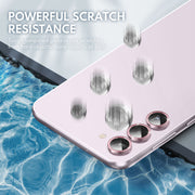 Tempered Glass Camera Lens Protector for Galaxy S23/S23 Plus-Glitter Pink