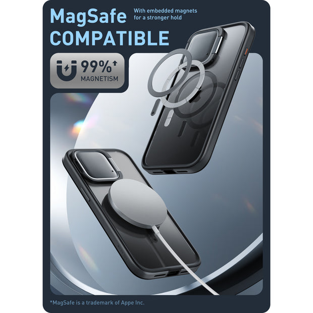 iPhone 15 Pro Max Shield Mag Case - Black
