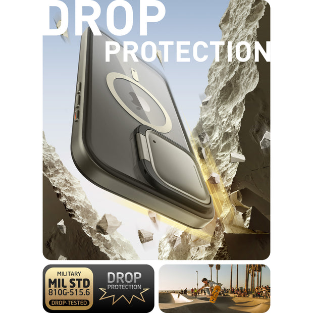 iPhone 15 Pro Max Shield Mag Case - Titan Gray