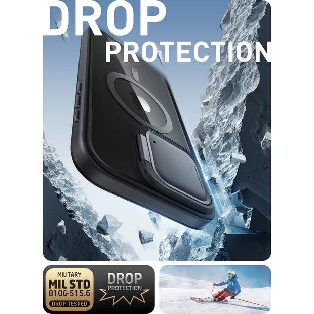 iPhone 15 Pro Max Shield Mag Case - Black