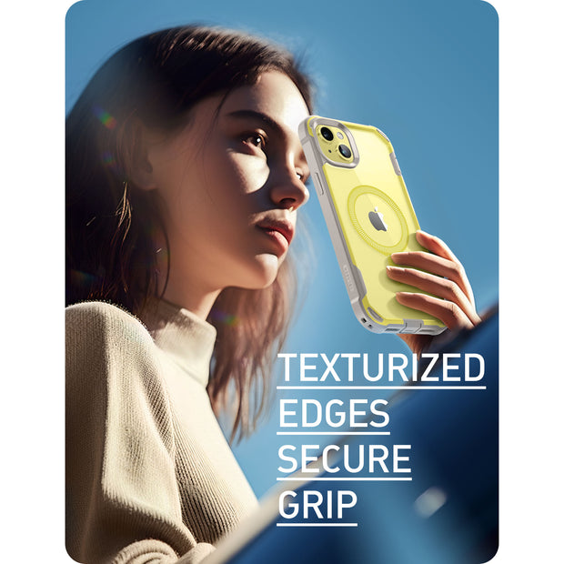 iPhone 15 Plus Ares Mag Case - Yellow
