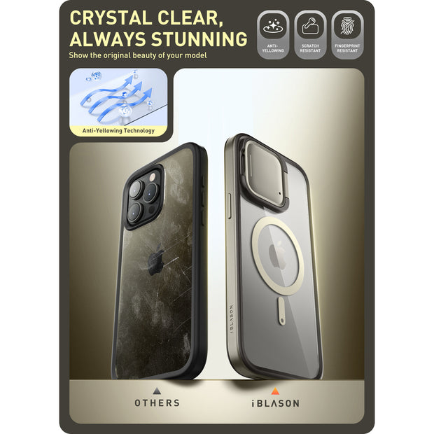 iPhone 15 Pro Max Shield Mag Case - Titan Gray