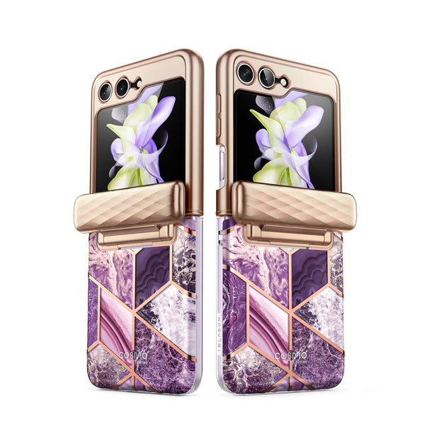 Galaxy Z Flip5 Cosmo(open box) - Marble Purple
