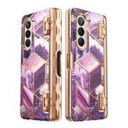 Galaxy Z Fold5 Cosmo Pro - Marble Purple