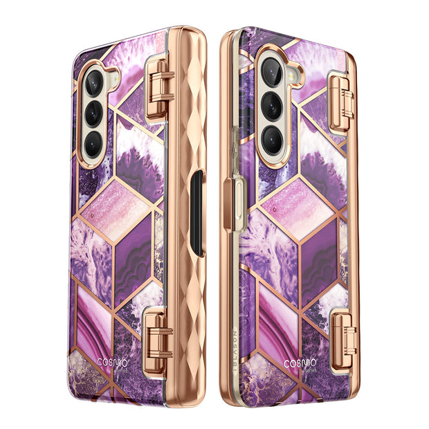 Galaxy Z Fold5 Cosmo Pro(open box) - Marble Purple