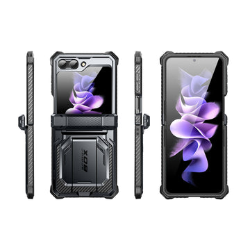 Supcase IBLSN Armorbox Samsung Galaxy Z Flip 5 Black Supcase IBLSN Armorbox Samsung Galaxy Z Flip 5 Black