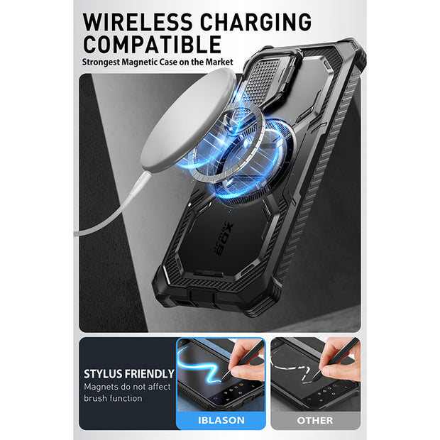 Galaxy S24 Plus Armorbox Protective Phone Case - Black