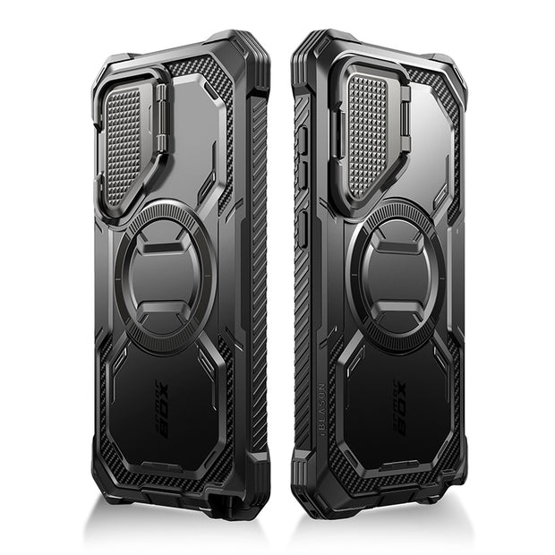 Galaxy S24 Ultra Armorbox Protective Phone Case - Black