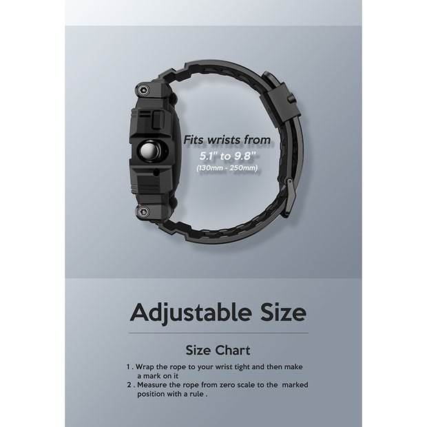 Google Pixel Watch2 41mm Armorbox Case  - Black