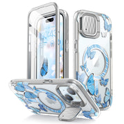 iPhone 14 Cosmo Mag Case - Blue Fly