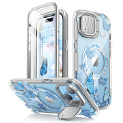 iPhone 14 Cosmo Mag Case - Blue Fly