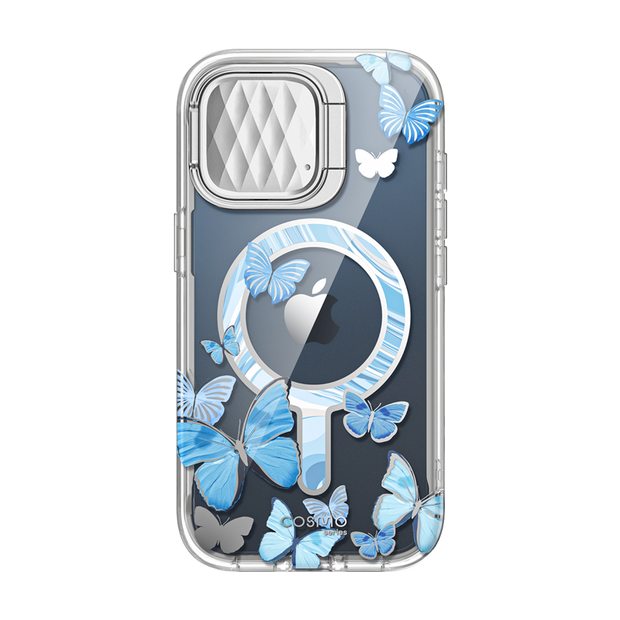 iPhone 15 Pro Cosmo Mag Case - Blue Fly