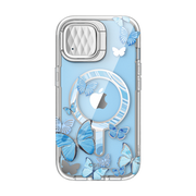 iPhone 15 Cosmo Mag Case - Blue Fly