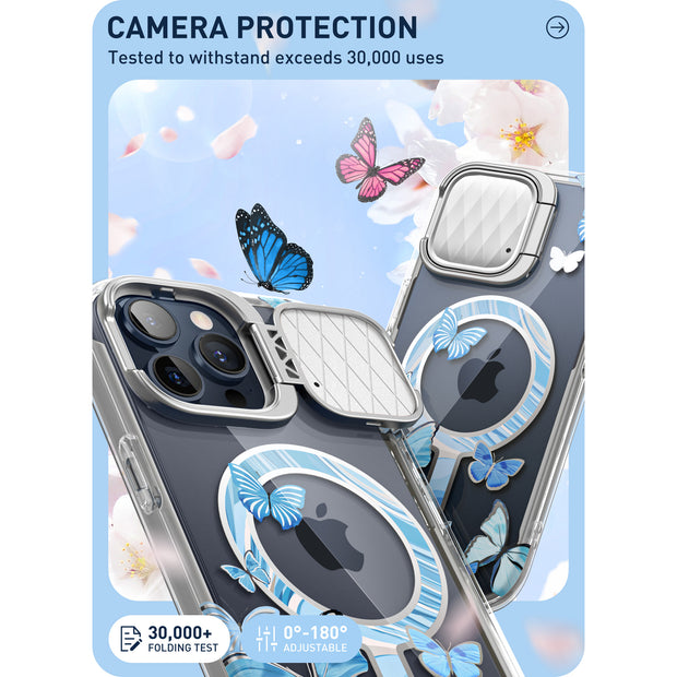 iPhone 15 Pro Max Cosmo Mag Case(open box) - Blue Fly