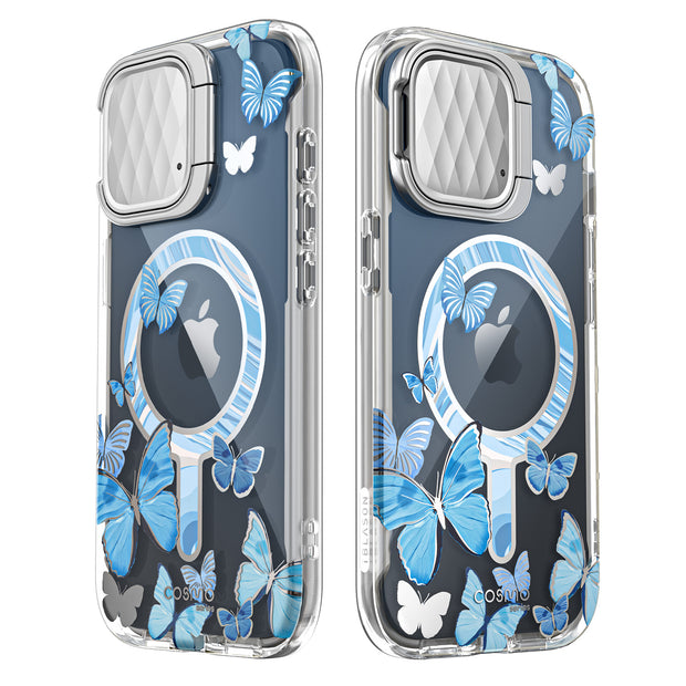 iPhone 15 Pro Cosmo Mag Case - Blue Fly