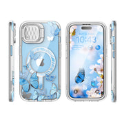 iPhone 15 Cosmo Mag Case - Blue Fly