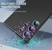 Tempered Glass Camera Lens Protector for Galaxy S23 Ultra-Laser