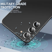 Tempered Glass Camera Lens Protector for Galaxy S23/S23 Plus-Graphite