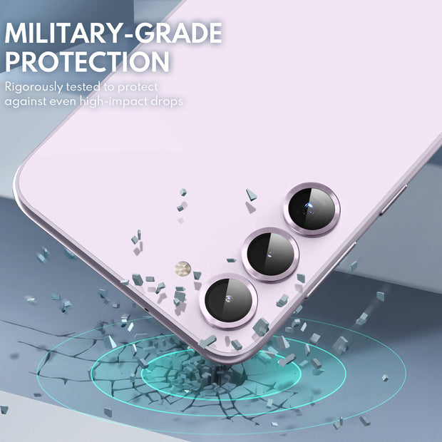 Tempered Glass Camera Lens Protector for Galaxy S23/S23 Plus-Rose Gold