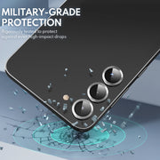 Tempered Glass Camera Lens Protector for Galaxy S23/S23 Plus-Silver