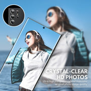 Tempered Glass Camera Lens Protector for Galaxy S23 Ultra - Graphite