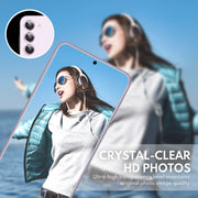 Tempered Glass Camera Lens Protector for Galaxy S23/S23 Plus-Rose Gold