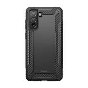 Clayco Samsung Galaxy S21 FE Xenon Full-Body Rugged Case with Screen Protector-Black