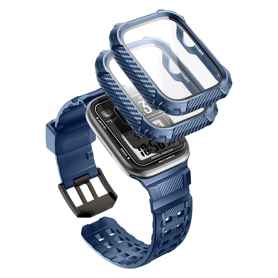 Apple Watch 45mm Armorbox Case Dark Blue i Blason
