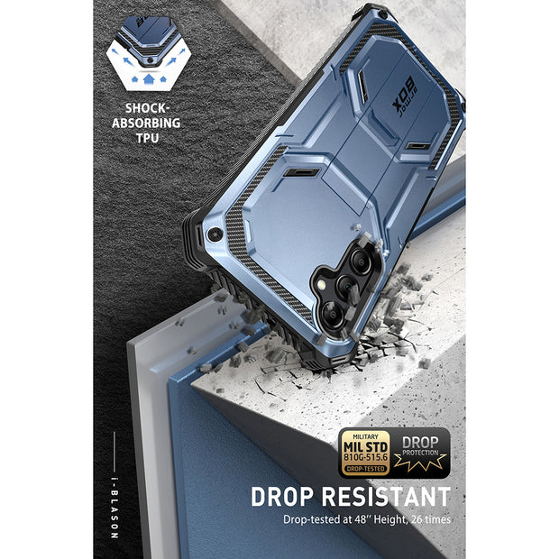 Galaxy S23 FE Armorbox Rugged Case - Metallic Blue