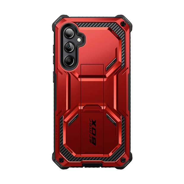 Galaxy S23 FE Armorbox Rugged Case - Metallic Red