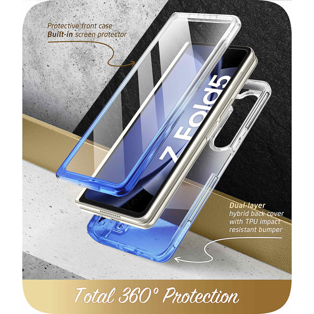 Galaxy Z Fold5 Halo - Gradient Blue