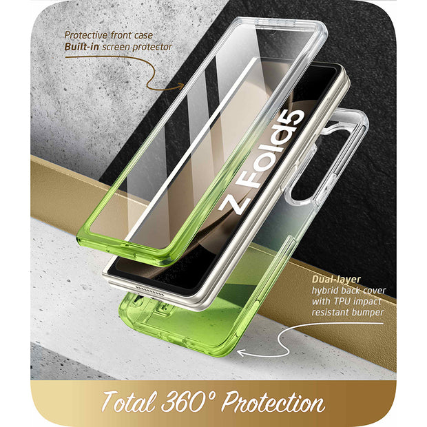 Galaxy Z Fold5 Halo - Gradient Green