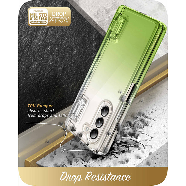 Galaxy Z Fold5 Halo - Gradient Green