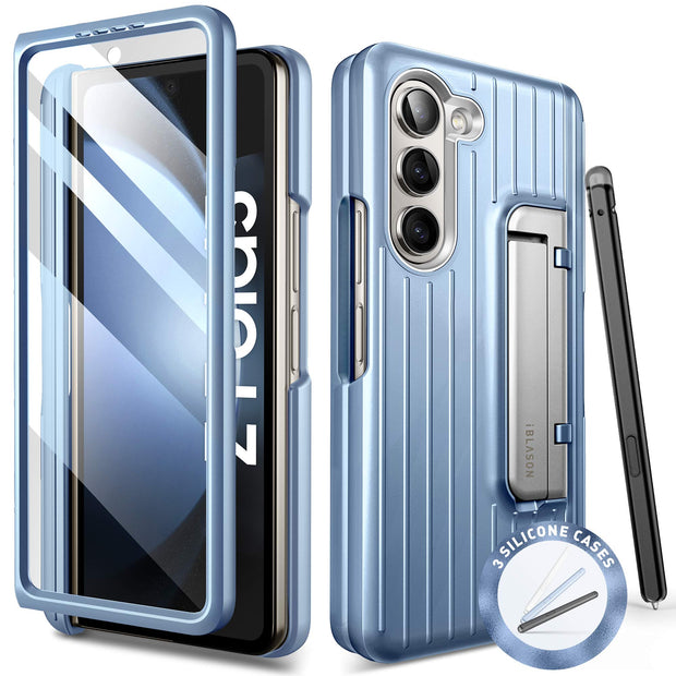 Galaxy Z Fold5 Journey - Metallic Blue