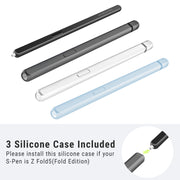 Galaxy Z Fold5 Silicone S-Pen (2023) Case - Multicolor