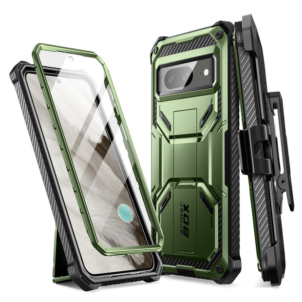 Google Pixel 8 Armorbox Case(open box) - Dark Green