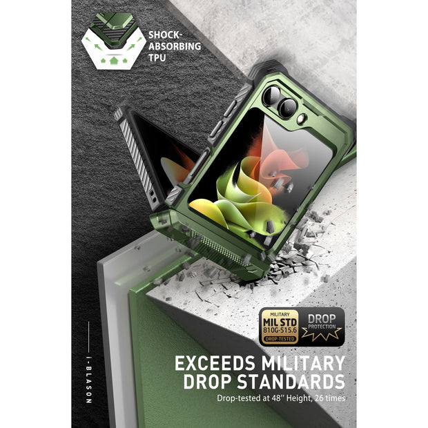 Galaxy Z Flip5 Armorbox(open box) - Dark Green