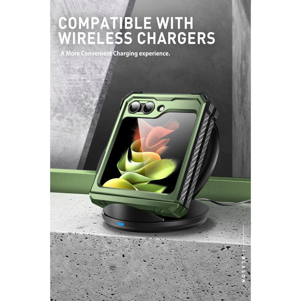 Galaxy Z Flip5 Armorbox(open box) - Dark Green