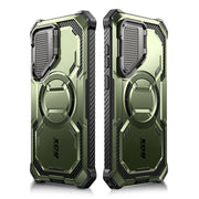 Galaxy S24 Armorbox Protective Phone Case(open box) - Dark Green