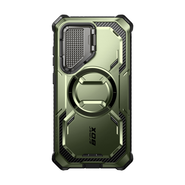 Galaxy S24 Armorbox Protective Phone Case - Dark Green