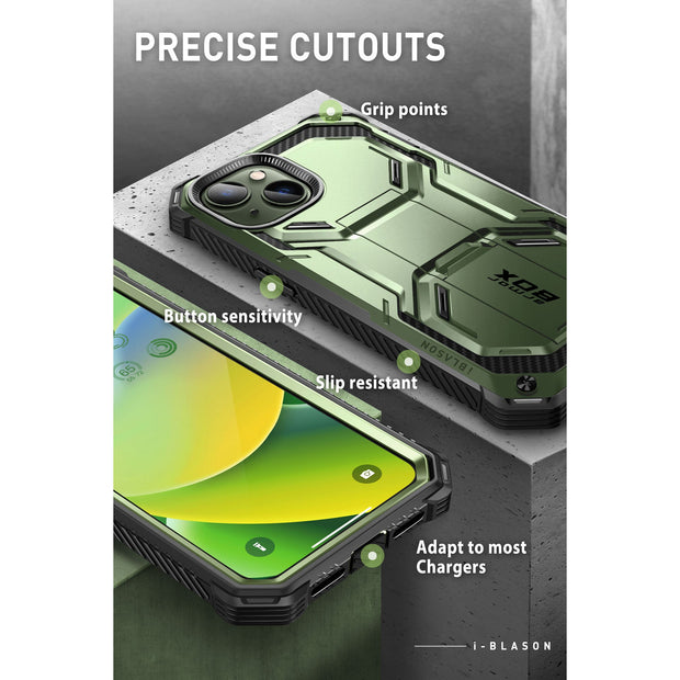 iPhone 13 Armorbox Case(open box) - Dark Green