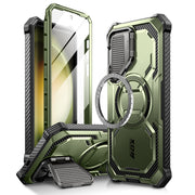 Galaxy S24 Armorbox Protective Phone Case(open box) - Dark Green