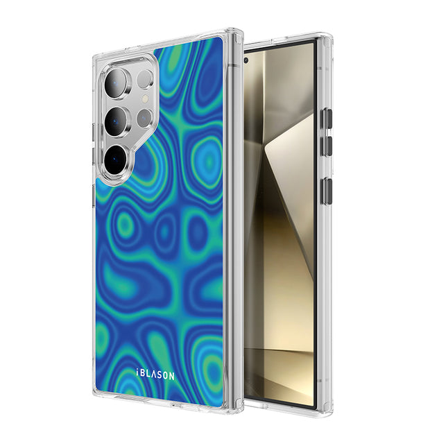 Galaxy S23 Ultra Halo MagSafe Cute Phone Case - Retro Heat