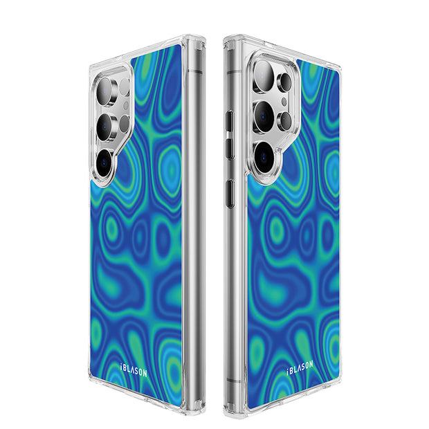 Galaxy S23 Ultra Halo MagSafe Cute Phone Case - Retro Heat