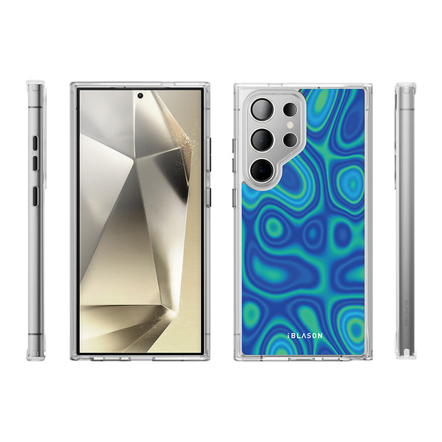 Galaxy S23 Ultra Halo MagSafe Cute Phone Case - Retro Heat