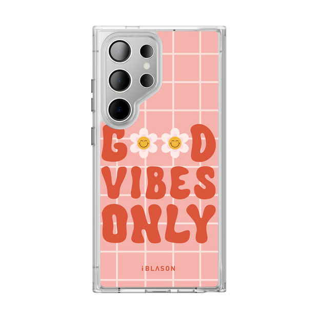 Galaxy S24 Ultra Halo MagSafe Cute Phone Case - Retro Good Vibes