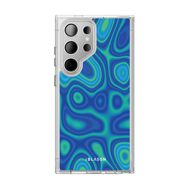 Galaxy S24 Ultra Halo MagSafe Cute Phone Case - Retro Heat