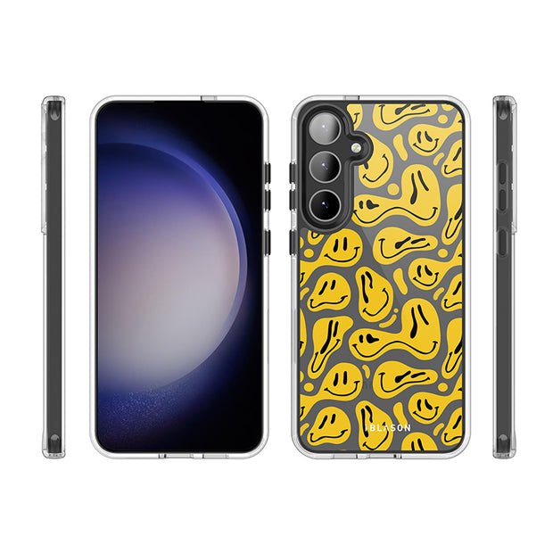 Galaxy S23 Plus Halo MagSafe Cute Phone Case - Sunny Smiles